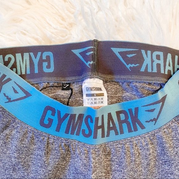 Gymshark Flex Legging  - Charcoal Marl Gray I Size Small - Picture 8 of 9